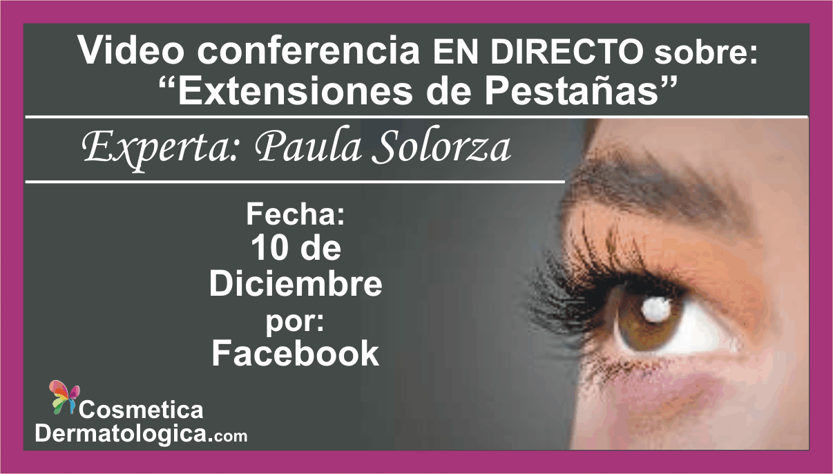 Video Conferencia EN DIRECTO sobre: “Extensiones de Pestañas” Video Conferencia EN DIRECTO sobre: “Extensiones de Pestañas”